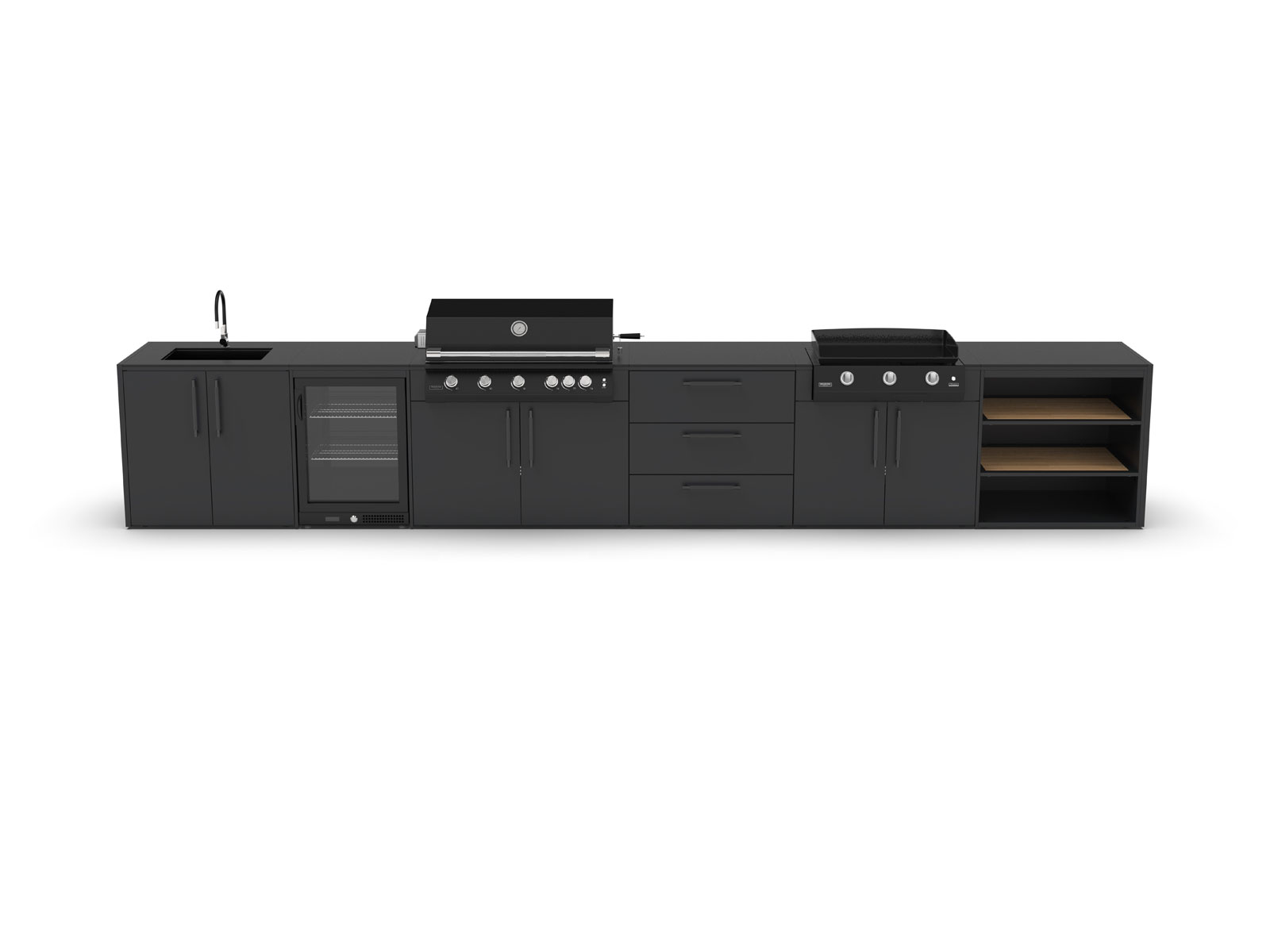 BRABURA Fusion 500 RM vgradni plinski žar - slika 6