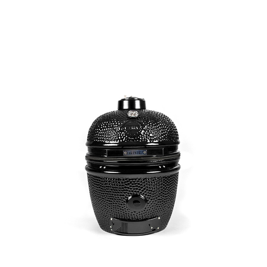 YAKINIKU Medium Kamado solo basic black edition keramični žar na oglje Ι 41 cm