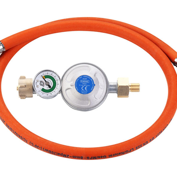 Grandhall Regulator plina z manometrom in cevjo