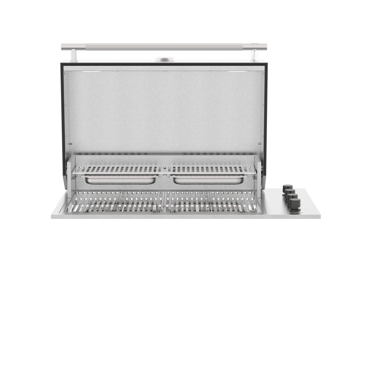 BRABURA Box-Q Potopni plinski žar Inox - slika 2